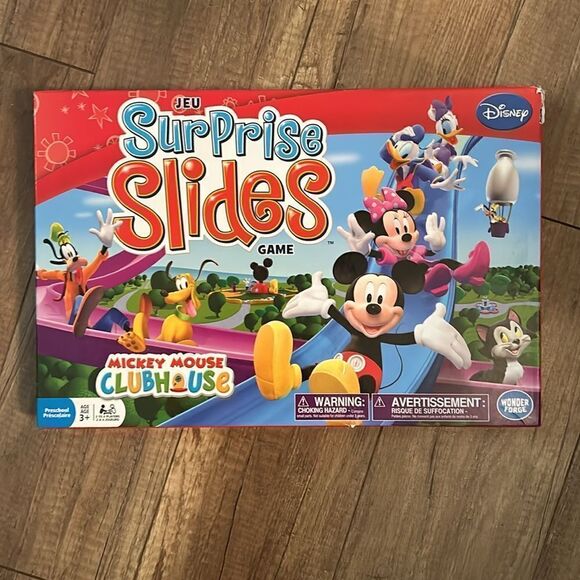 Disney Other - DISNEY SURPRISE SLIDES , MICKEY MOUSE CLUBHOUSE GAME (2014)